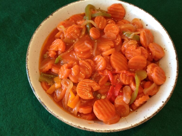 Zanahorias agridulces: recetas en lata