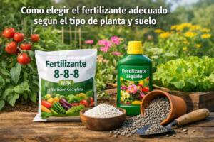 como elegir el fertilizante liquido